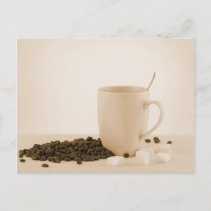 Postal para café