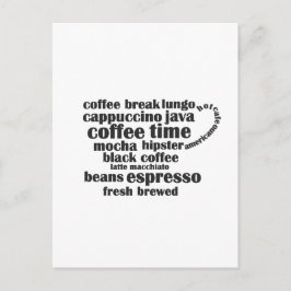 Postal para café