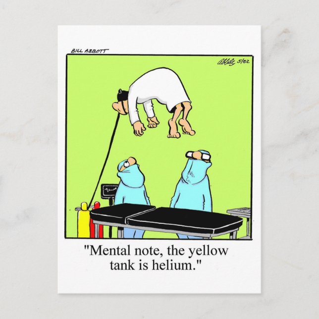 Postal para conseguir buen humor (Anverso)