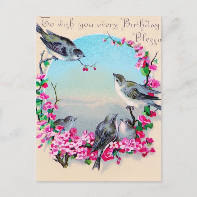 Postal Para Desearte Cada Deseo De Cumpleaños (Anverso)