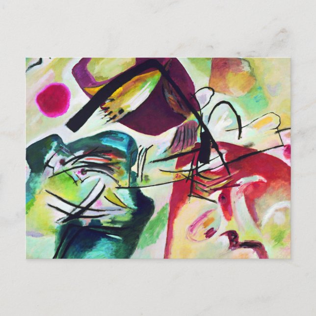 Postal para el Arco Negro de Kandinsky (Anverso)