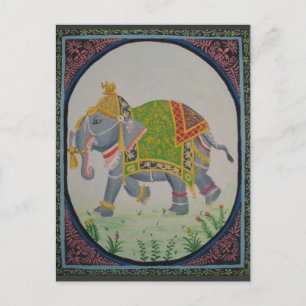 Postal para elefantes indios