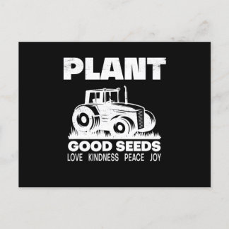 Postal para ella mi tractor es sexy, regalo de los granje