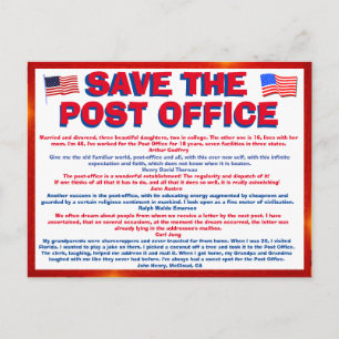 Postal para guardar el POSTOFFICE !!! con comillas