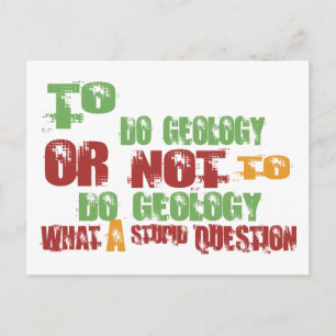 Postal Para hacer geología