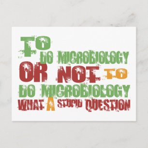 Postal Para hacer microbiología