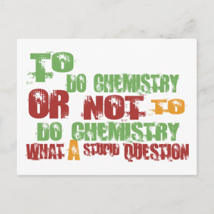 Postal Para hacer química