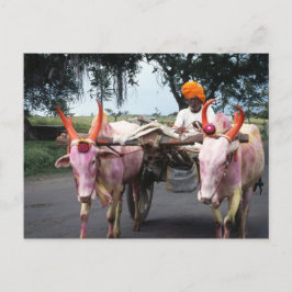 Postal para hombre indio