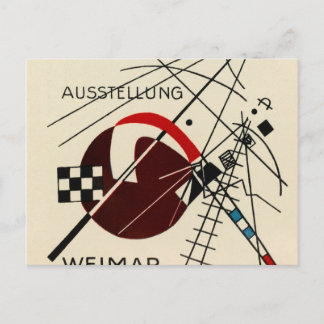 Postal para la Exposición Bauhaus de Kandinsky