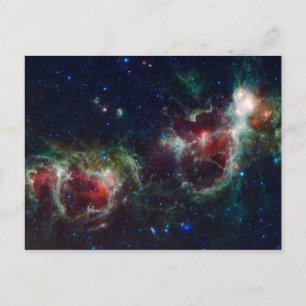 Postal para la nebulosa corazón y alma