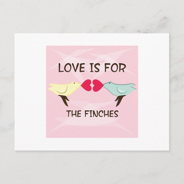 Postal Para Las Finches (Anverso)