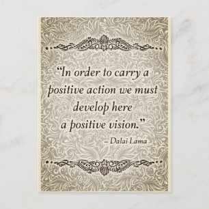 Postal Para llevar una oferta positiva - Positiva