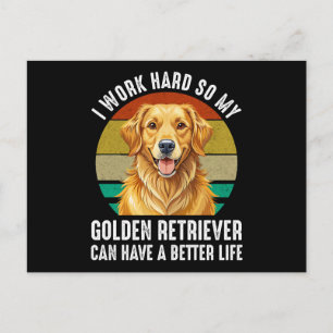 Postal Para Que Mi Golden Retriever Pueda Tener Una Mejor