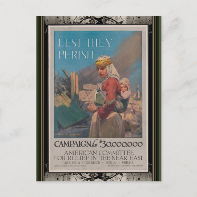 Postal Para Que No Perezcan Posters (Anverso)