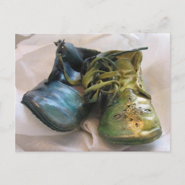Postal para zapatos de bebé (Anverso)