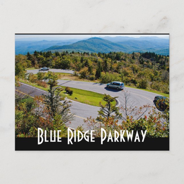 Postal paracaidismo de borde azul (Anverso)