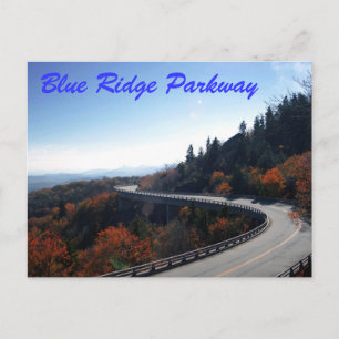 Postal paracaidismo de borde azul