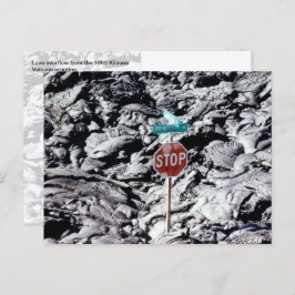 Postal Parada de lava, Hawai'i -