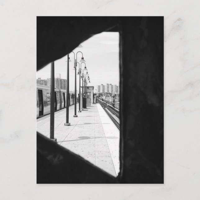 Postal Parada de metro Brighton Beach (Anverso)