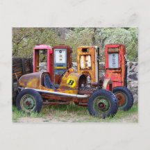 Parada final de la pista de Race Car