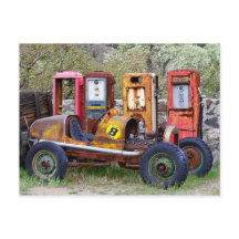 Parada final de la pista de Race Car