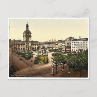 Postal Parade Place y Kaufhaus, Karlsruhe, Baden, Germa