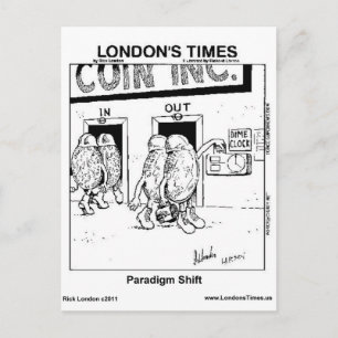 Postal Paradigm Shift Funny Gifts Mugs Tees Cards Etc.