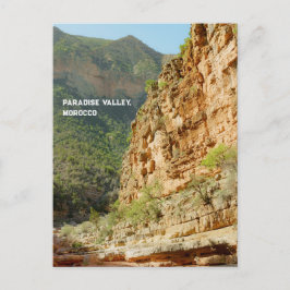 Postal Paradise Valley, foto de viaje a Marruecos