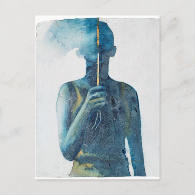 Postal Paraguas blanco 2007 (Anverso)