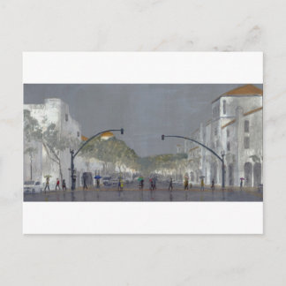 Postal Paraguas De Chapala