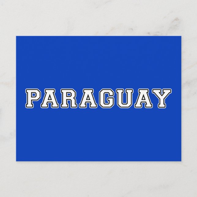 Postal Paraguay (Anverso)