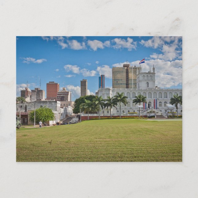 Postal Paraguay - Asunción - Centro (Anverso)