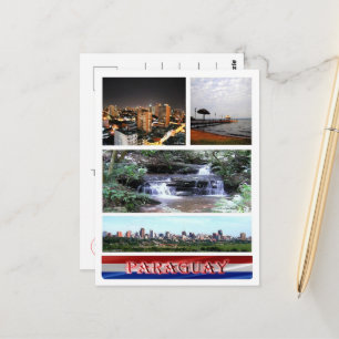 Postal Paraguay - Mosaico -