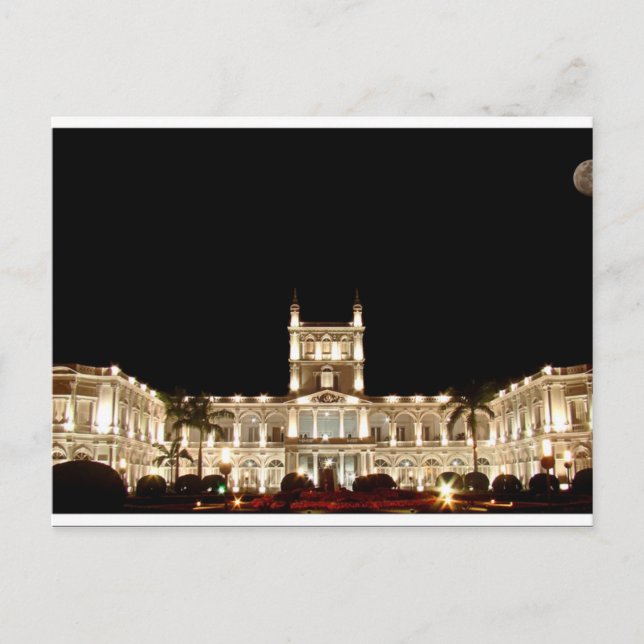 Postal Paraguay - Palacio del López (Anverso)