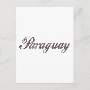Postal Paraguay vintage