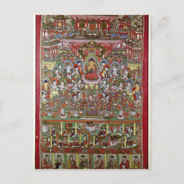 Postal Paraíso de Amitabha (Anverso)