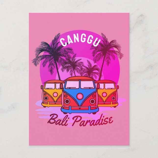 Postal paraíso de canggu bali (Anverso)
