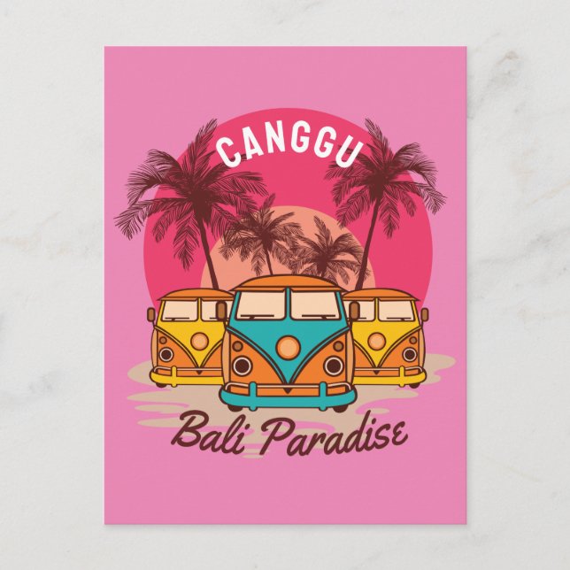Postal paraíso de canggu bali (Anverso)
