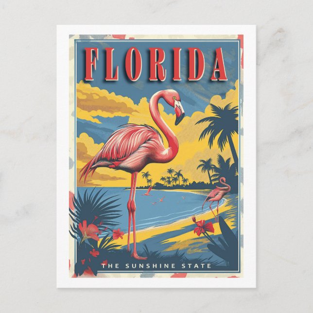 Postal Paraíso de Florida (Anverso)