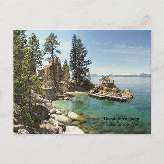 Postal Paraíso en el lago Tahoe, Nevada