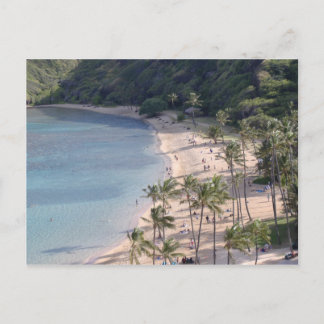 Postal Paraíso hawaiano