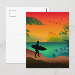 Postal Paraíso oceánico de verano