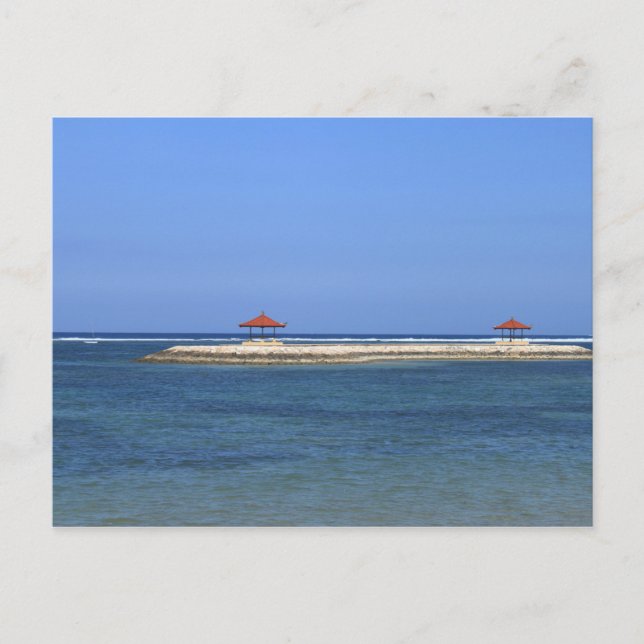 Postal Paraíso tropical (Anverso)