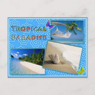 Postal Paraíso tropical