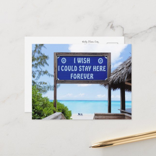 Postal Paraíso Tropical (Anverso/Reverso In Situ)