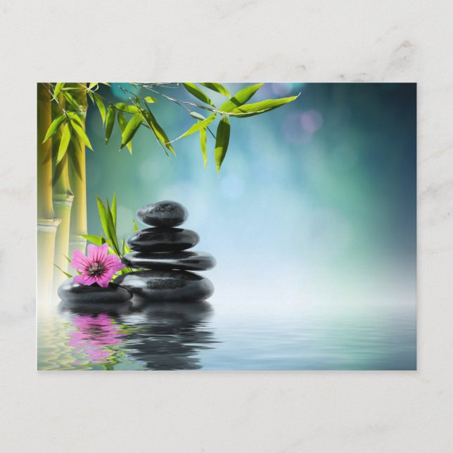 Postal Paraíso zen también conocido como Bali el verano p (Anverso)