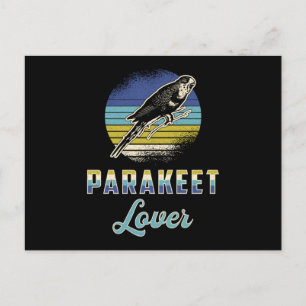 Postal Parakeet Lover Aves Aves Mascota Budgerigar Budgie
