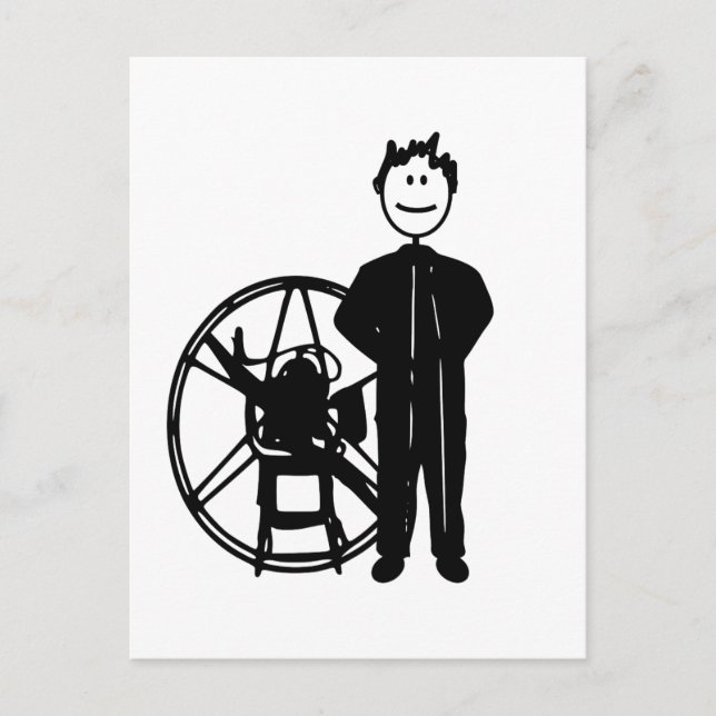 Postal Paramotor Pilot (Anverso)