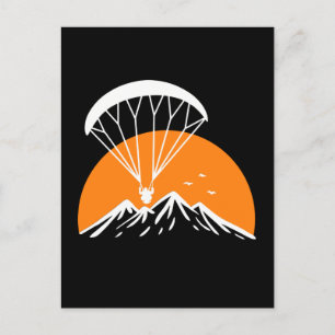 Postal Paramotor Retro Vintage