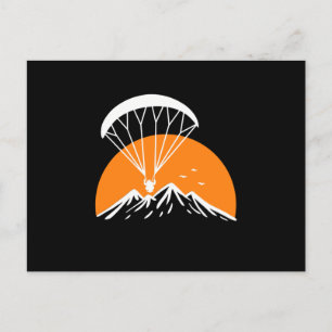 Postal Paramotor Retro Vintage